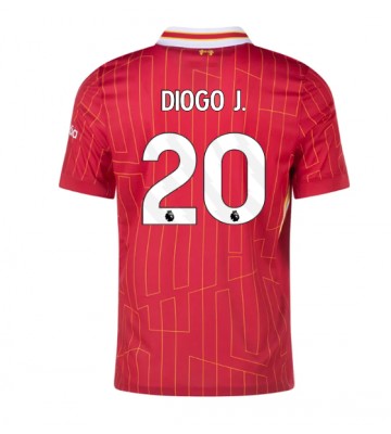 Liverpool Diogo Jota #20 Hjemmebanetrøje 2024-25 Kort ærmer